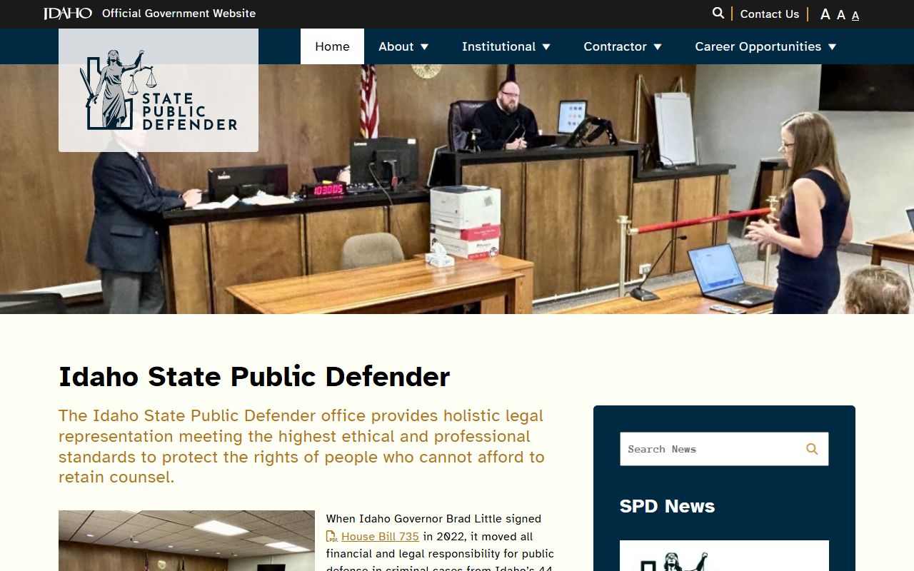Payette County criminal court records Idaho State Public Defender