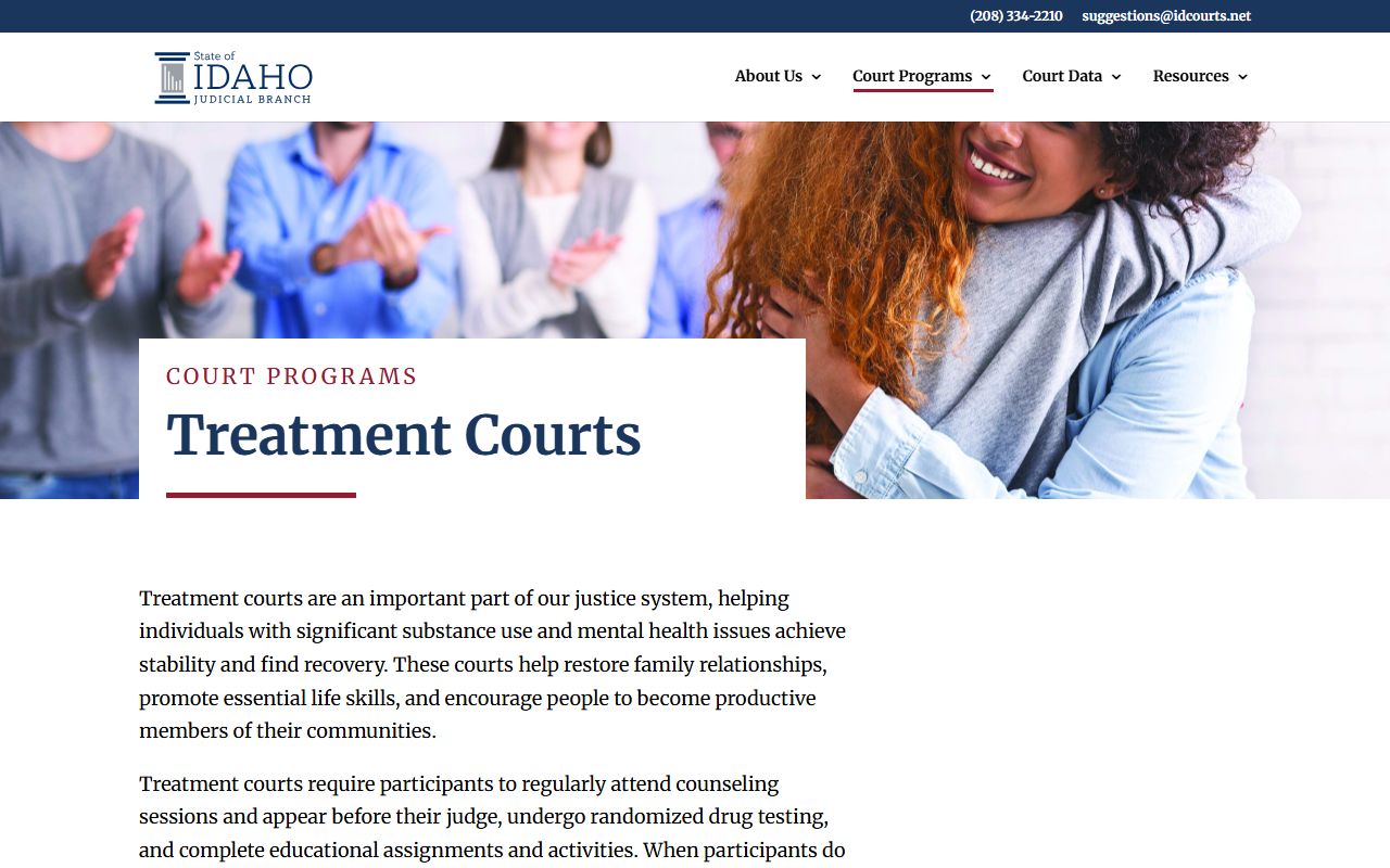 Payette County District Court Idaho treatment courts annual summary
